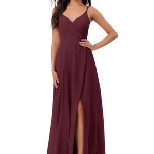 Azazie Lennon Cabernet A6 Dress